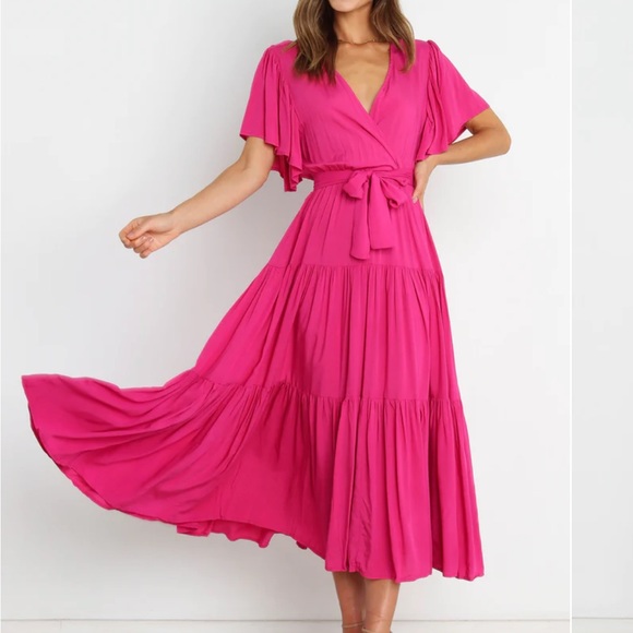Petal & Pup Dresses & Skirts - Petal & Pup Pink Baker Maxi Dress